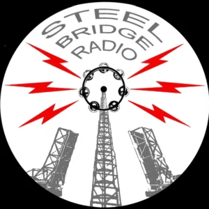 steel bridge radio sticker
